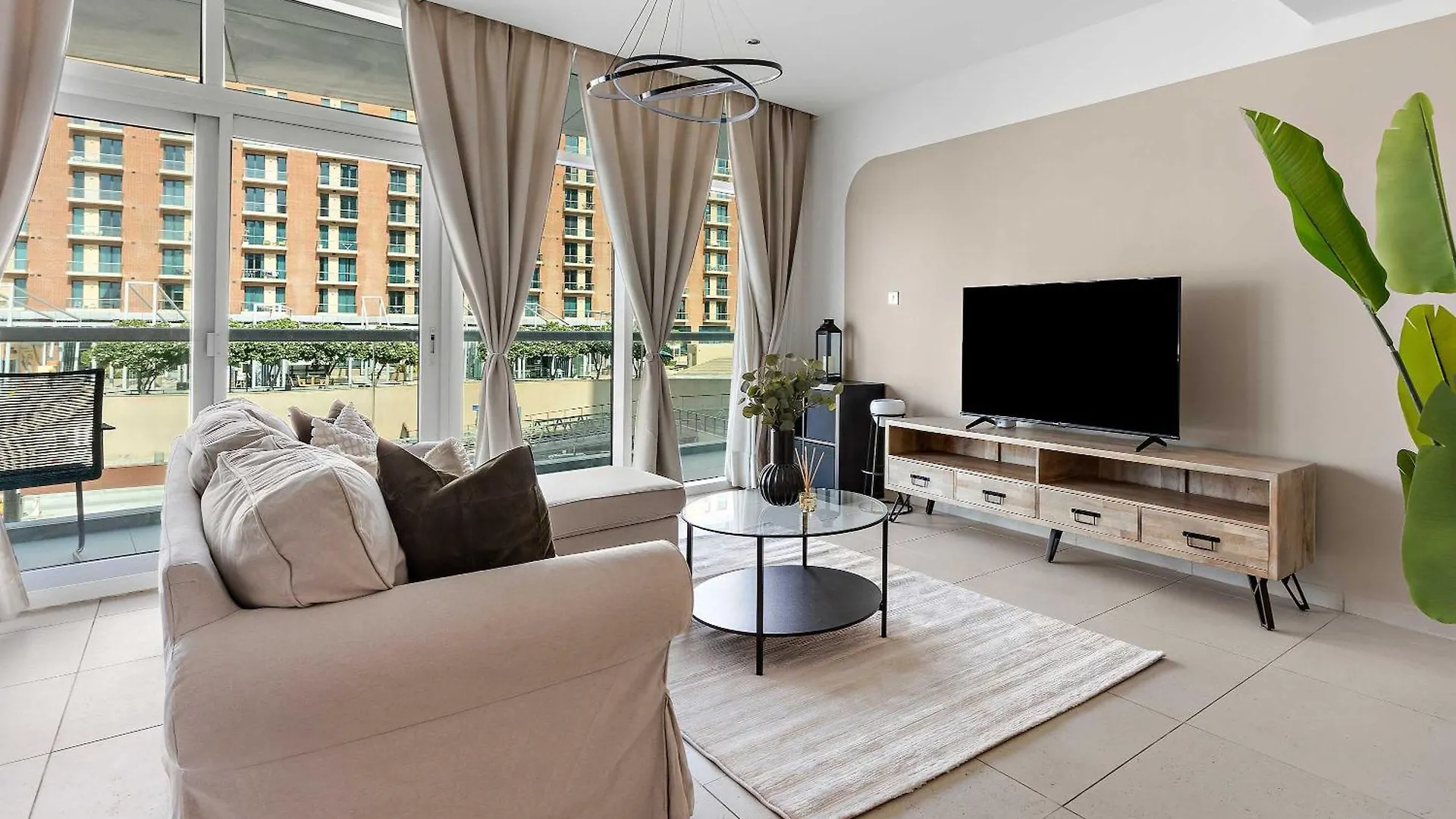 Apartmán Silkhaus Chic 1Bdr At Al Bandar In Al Naseem A Abú Dhabí